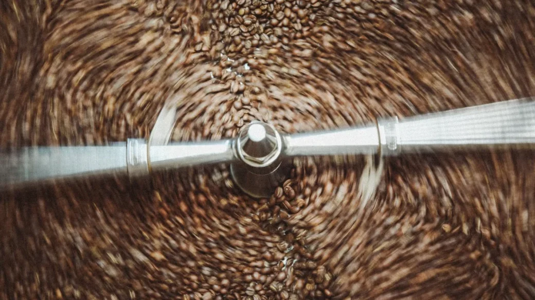 An espresso boiler with the heating element terminals exposed